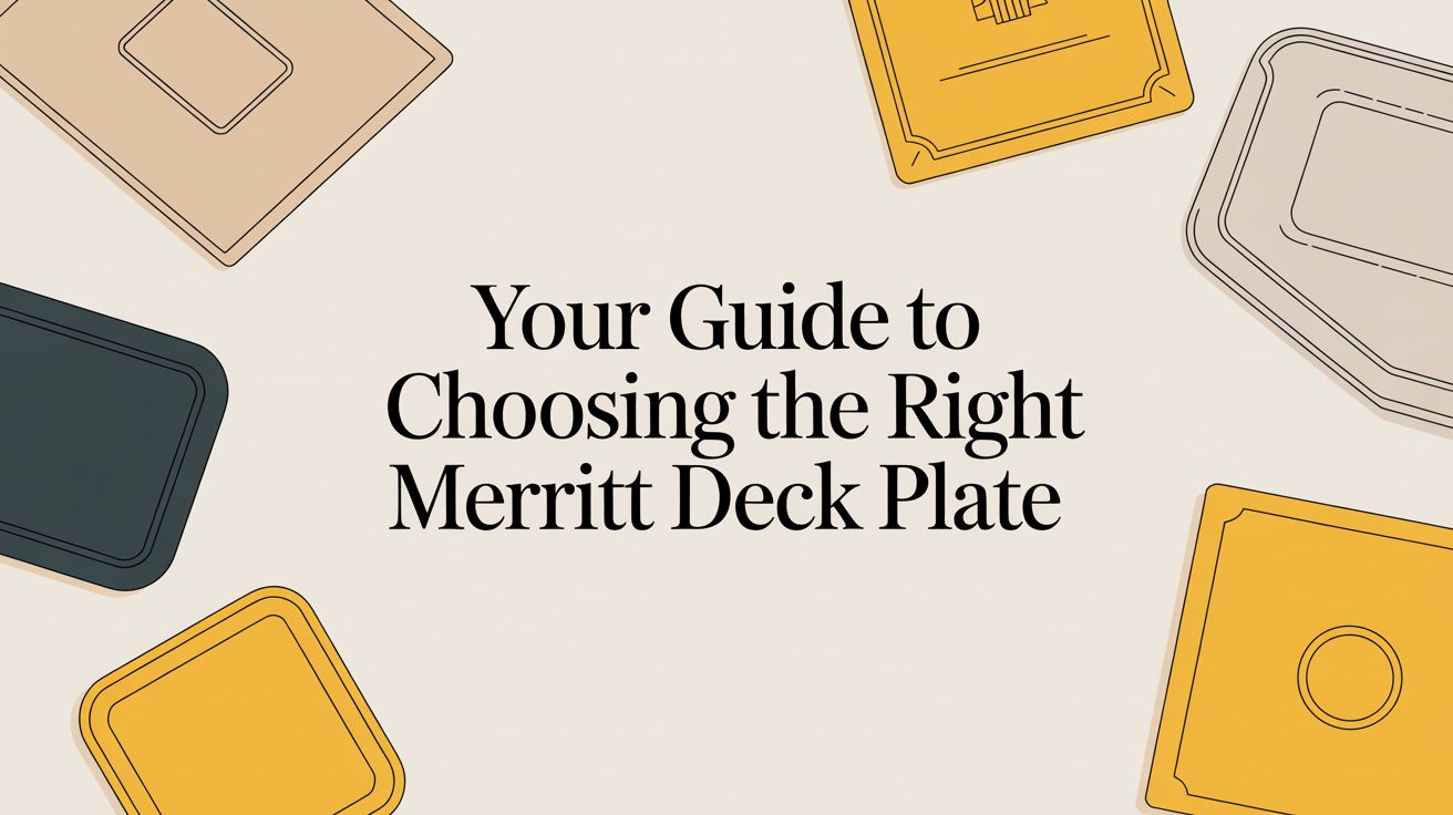Your Guide to Choosing the Right Merritt Deck Plate