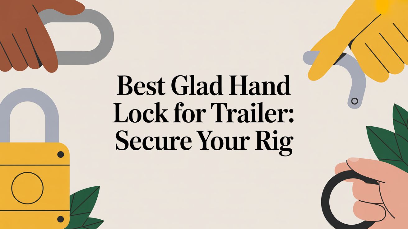 Best Glad Hand Lock for Trailer: Secure Your Rig – Galhor