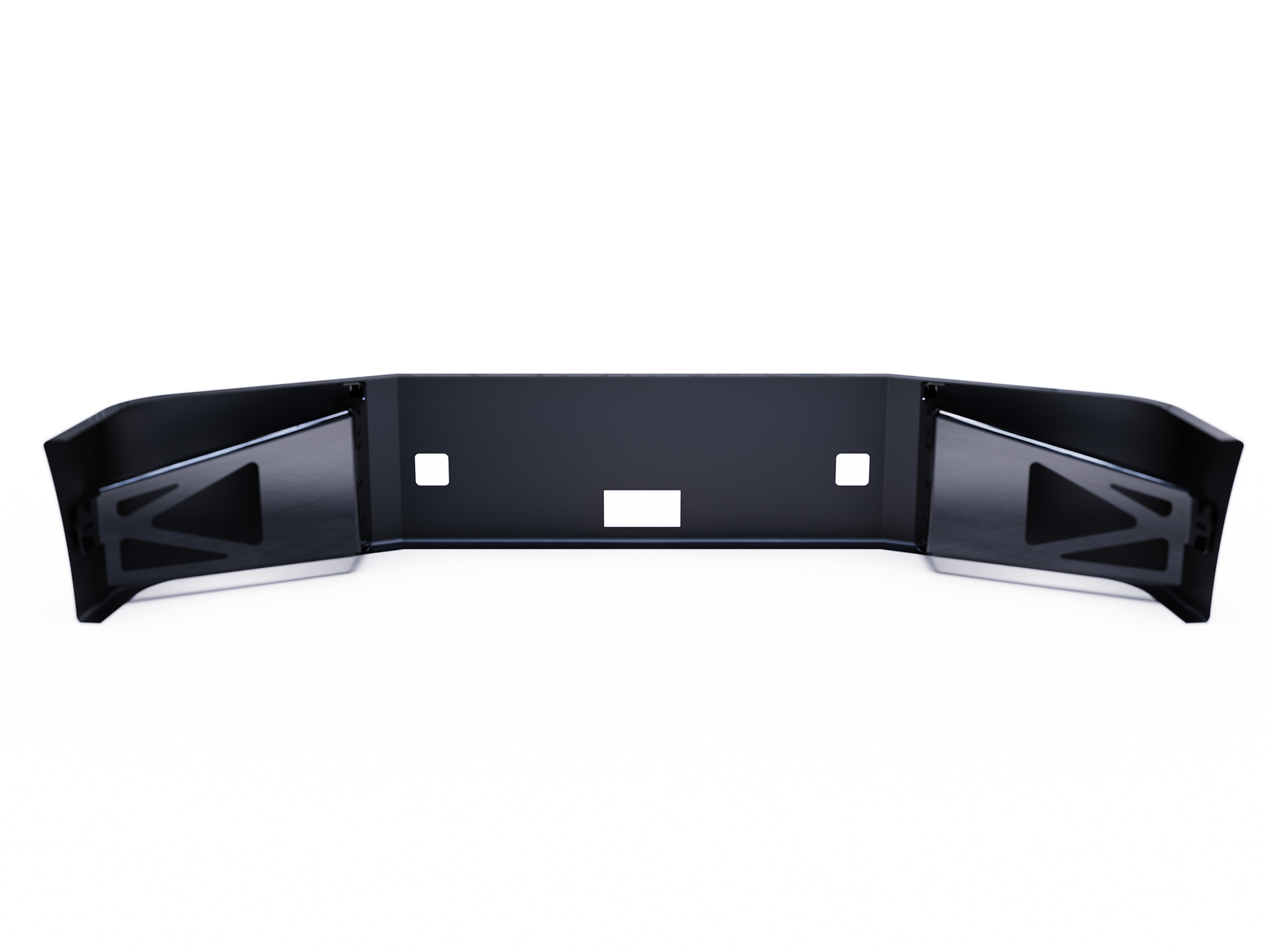 Peterbilt 386 Chrome Bumper (2002–2007) — Galhor — Rear view