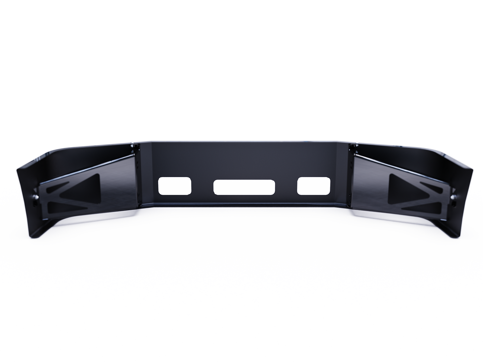 Peterbilt 387 Chrome Bumper (2002–2007) — Galhor — Rear view