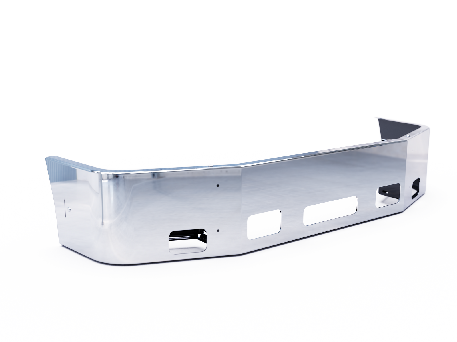 Peterbilt 387 Chrome Bumper (2002–2007) — Galhor — Perspective view