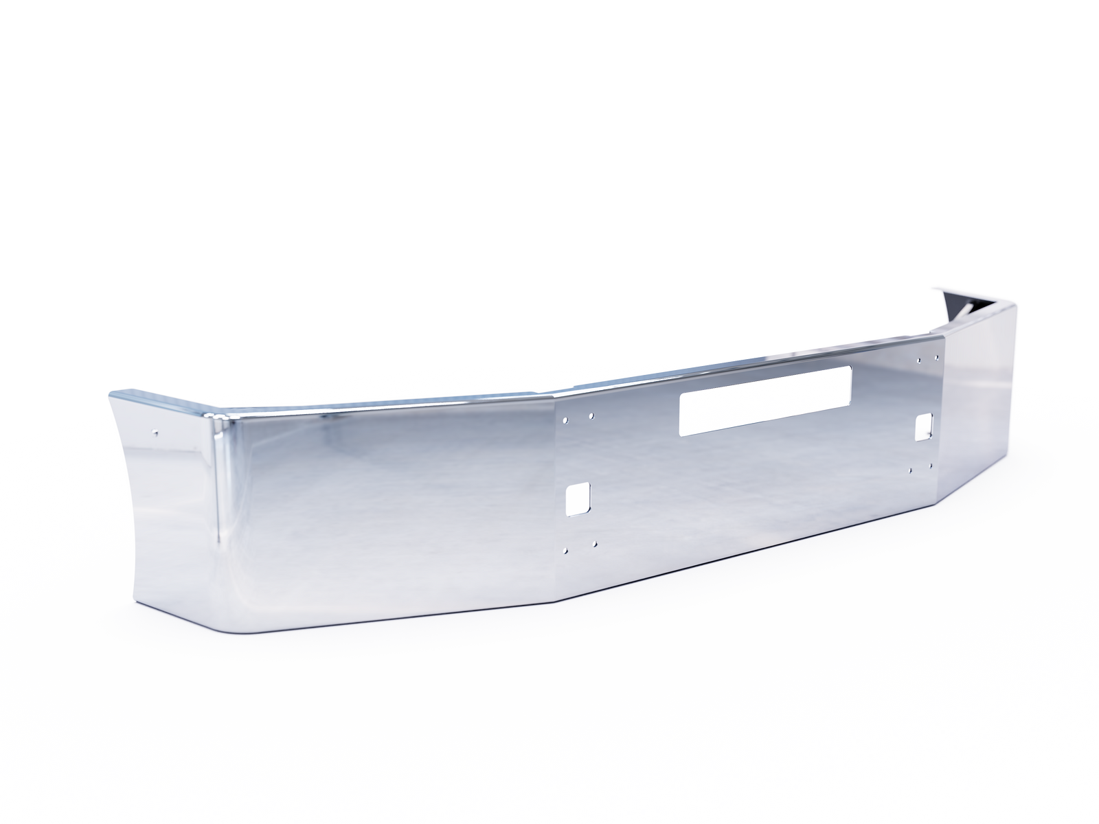 Kenworth T800 Chrome Bumper — Galhor — Perspective view