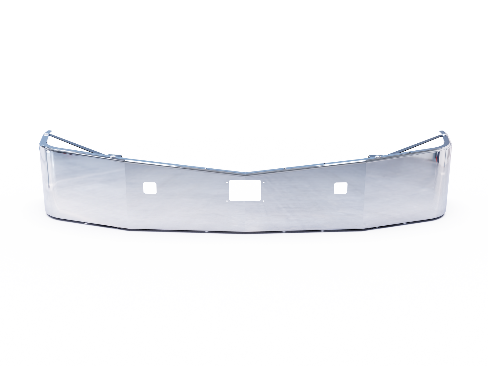 Peterbilt 579 Chrome Bumper (2012+) — Galhor — Front view