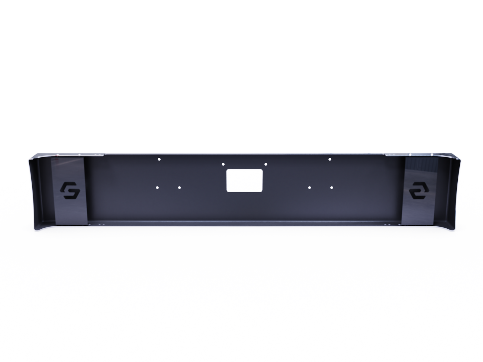 Peterbilt 378 / 379 Chrome Bumper — Galhor — Rear view