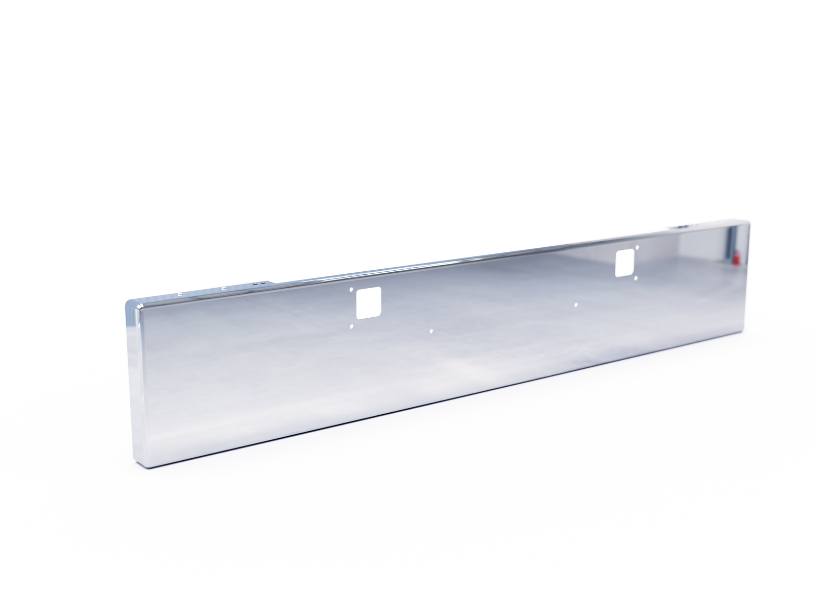 Kenworth W900 Chrome Bumper  — Galhor — Perspective view