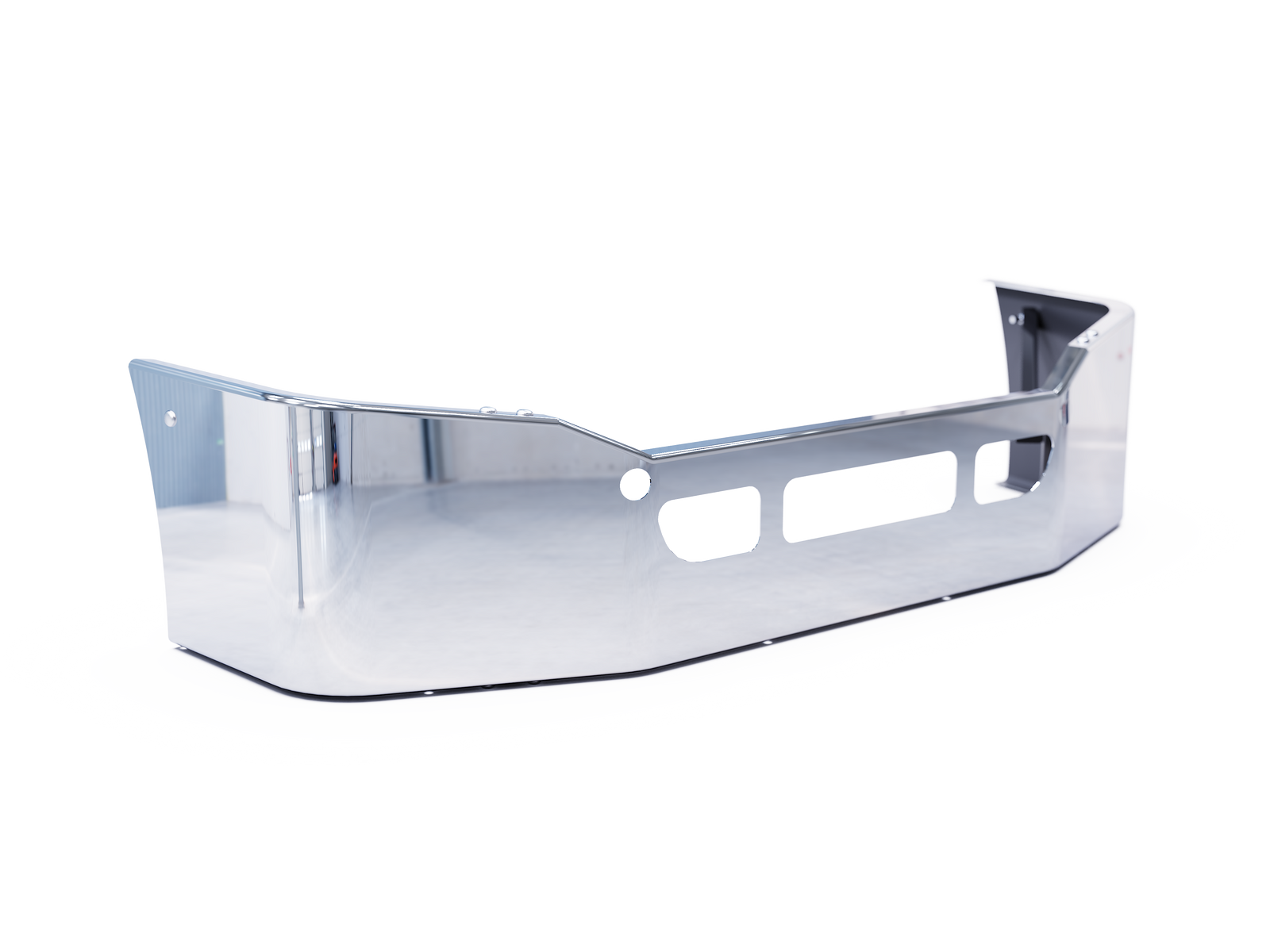 Freightliner Cascadia Chrome Bumper (2012–2017) — Galhor — Perspective view