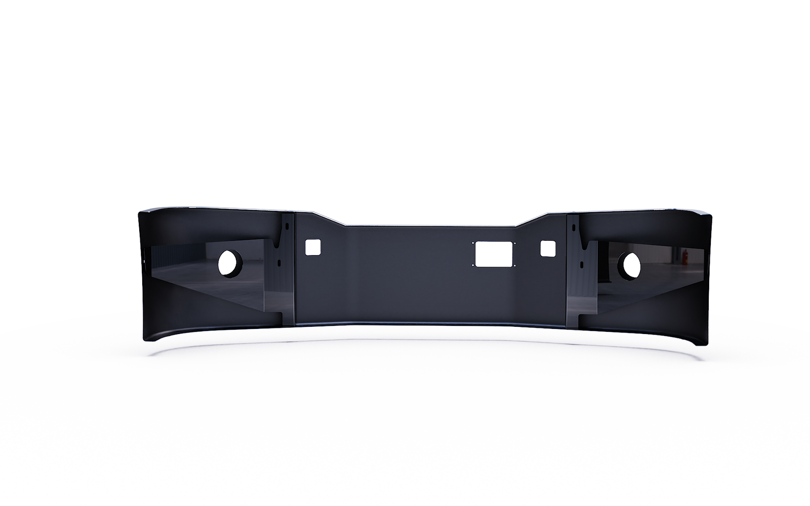 Kenworth T680 Next Gen Chrome Bumper (2022–2025) — Galhor — Rear view