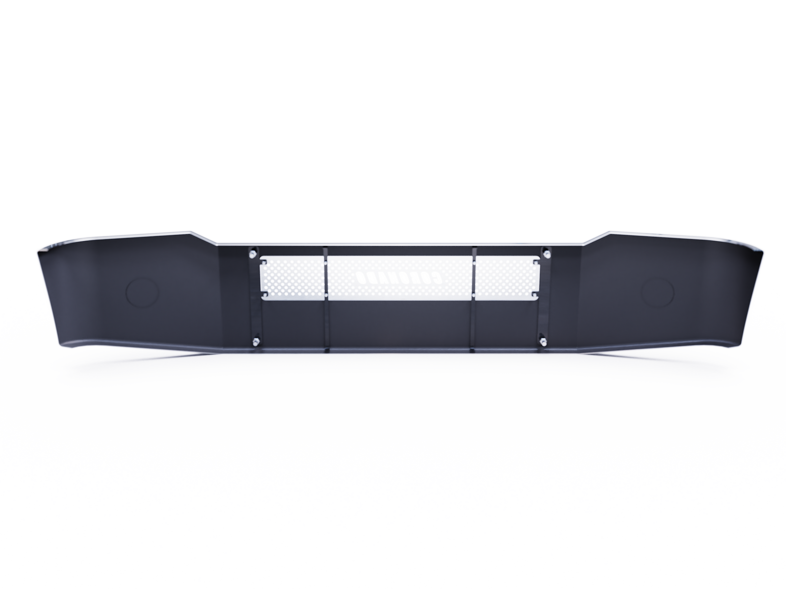 Freightliner Coronado Chrome Bumper  (2002–2009) — Galhor — Rear view