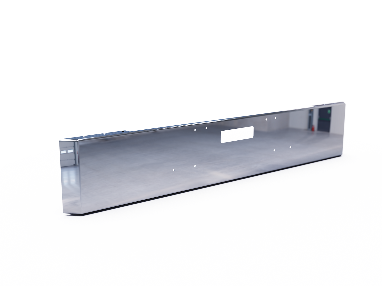 Freightliner Classic Chrome Bumper — Galhor — Perspective view