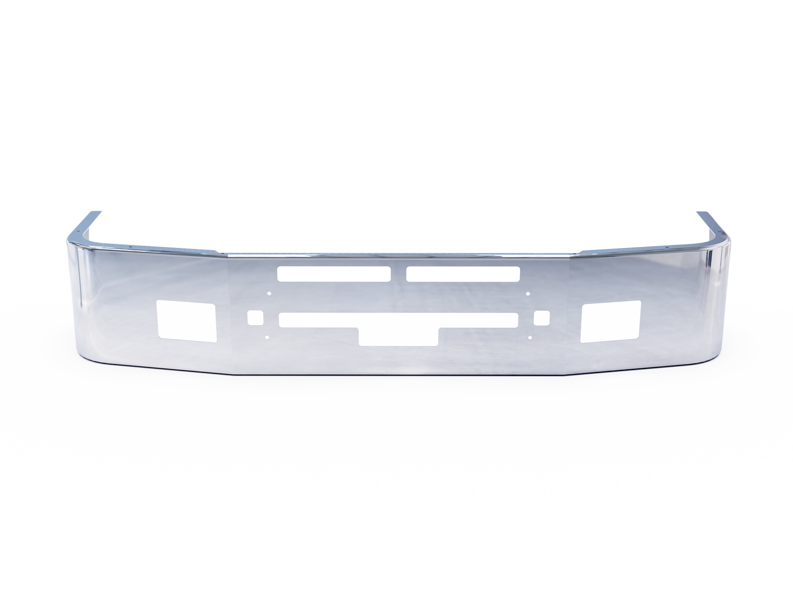 Kenworth T600 Chrome Bumper — Galhor — Front view