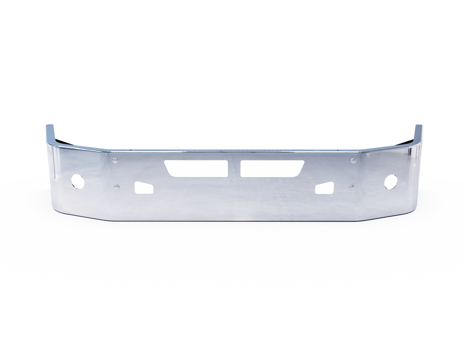 Kenworth T660 Chrome Bumper — Galhor — Front view