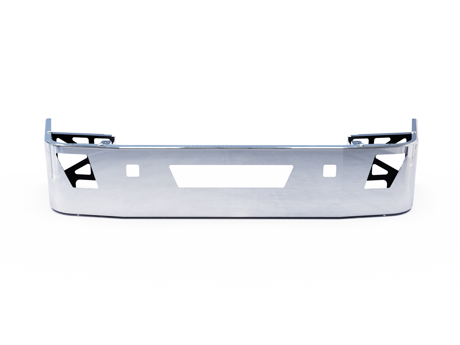 Volvo VNL Chrome Bumper (2004–2017) — Galhor — Front view
