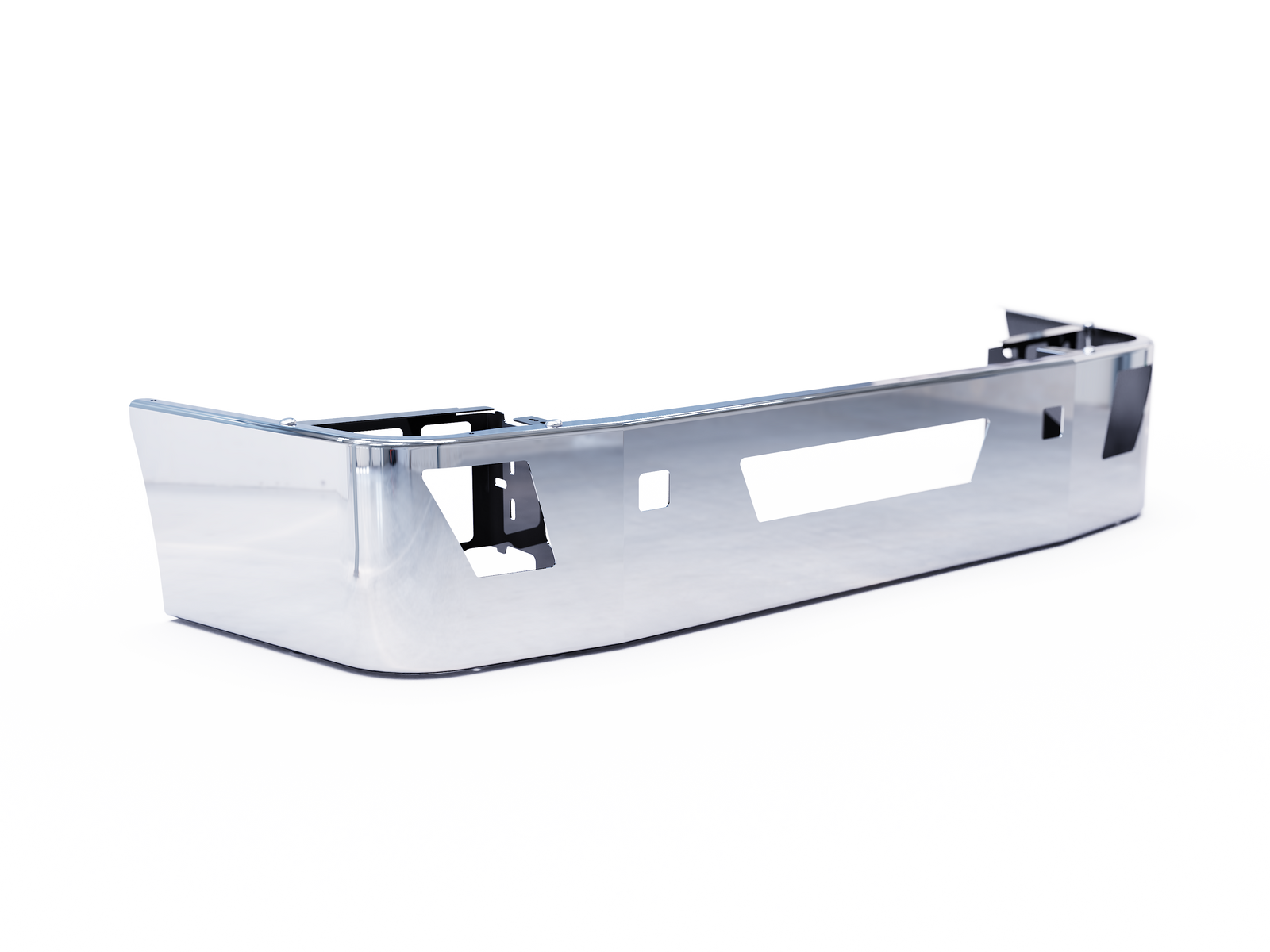 Volvo VNL Chrome Bumper (2004–2017) — Galhor — Perspective view